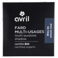 Fard Bleu de minuit irisé Certifié bio