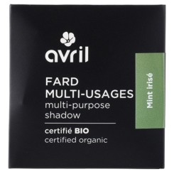 Fard Vert Mint irisé Certifié bio