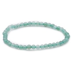 Bracelet pierre Boule 04mm Aventurine Verte AB