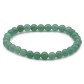 Bracelet pierre Boule 06mm Aventurine Verte AB