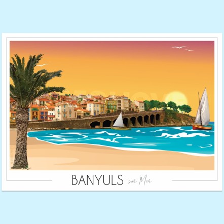 Affiche Banyuls