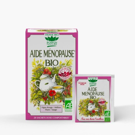 Tisane Aide ménopause Bio en sachets