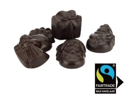 Fritures de Noël Chocolat noir