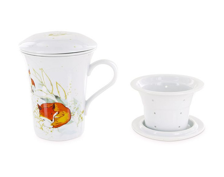 Coffret Tisane et Mug infuseur Renard