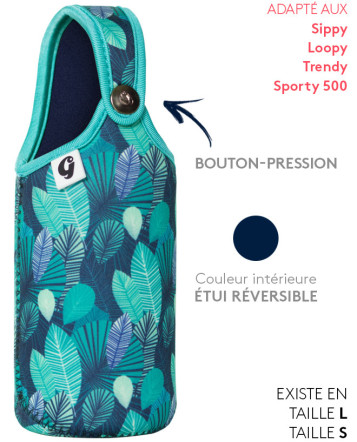 Housse Gourde Isotherme Capeebara En Néoprène - Etui De Transport Pour Bouteille 500 Ml - 7